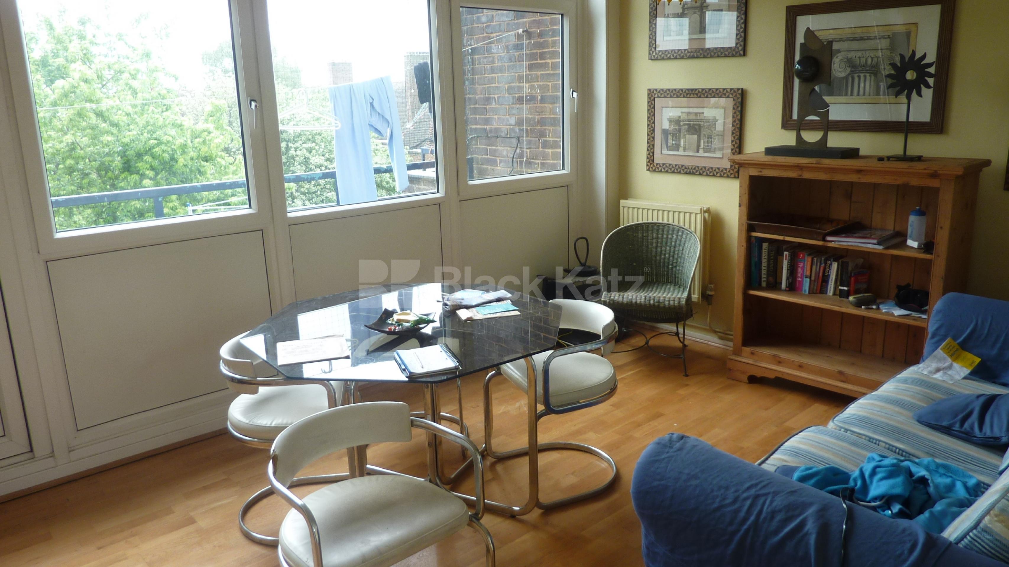 			GOOD FOR 3 SHARERS!, 2 Bedroom, 1 bath, 1 reception Flat			 Maitland Park Villas, CHALK FARM NW3